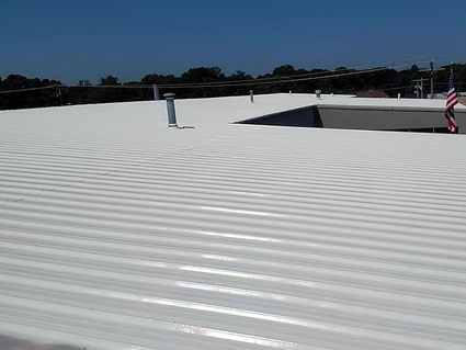 Roof Coating Application